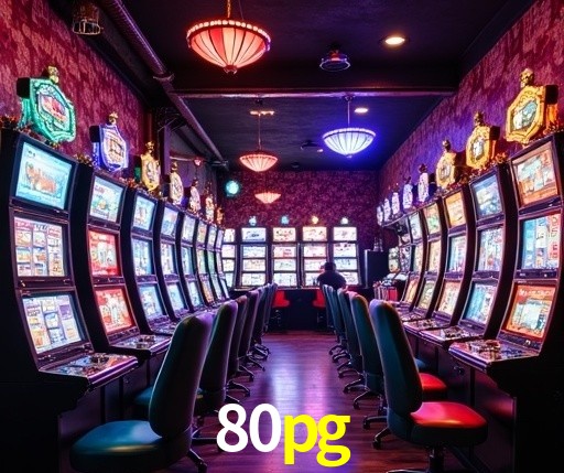 Slots com jackpots e giros grátis na 80pg